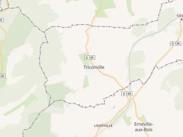 Plan de Cousances-lès-Triconville