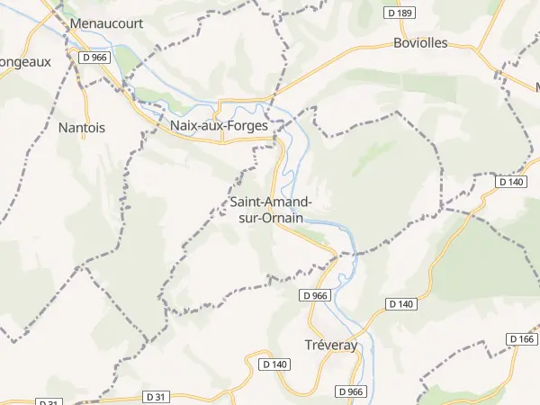 Plan de Saint-Amand-sur-Ornain