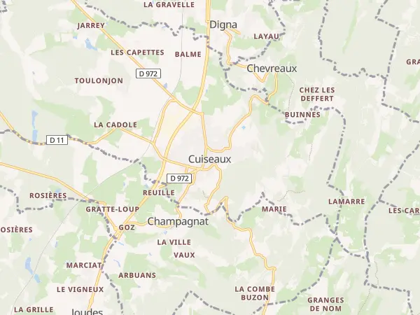 Plan de Cuiseaux