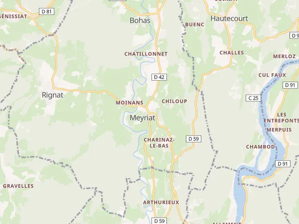 Plan de Bohas-Meyriat-Rignat