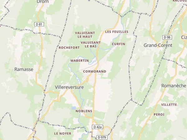 Plan de Villereversure
