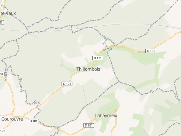 Plan de Thillombois