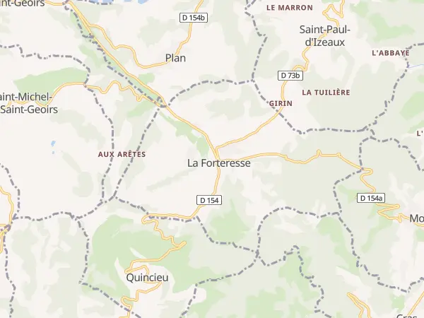 Plan de La Forteresse