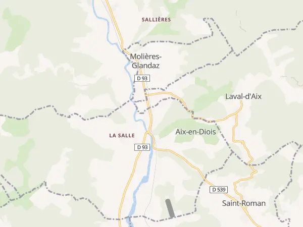 Plan de Solaure en Diois