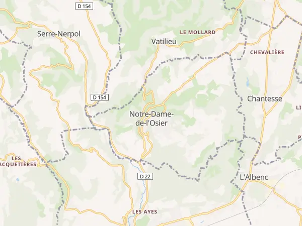Plan de Notre-Dame-de-l’Osier