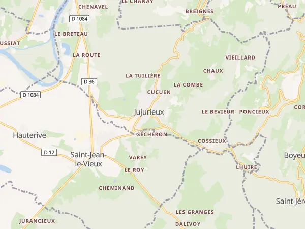 Plan de Jujurieux