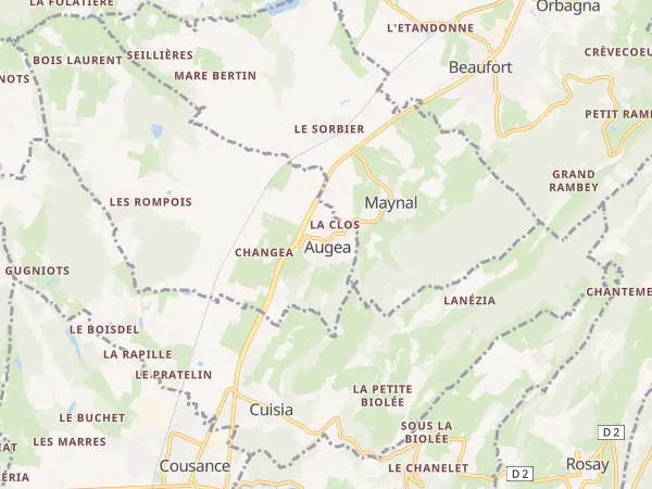 Plan de Augea