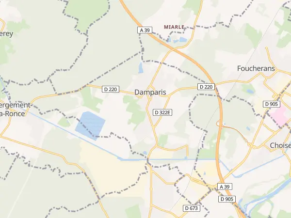 Plan de Damparis