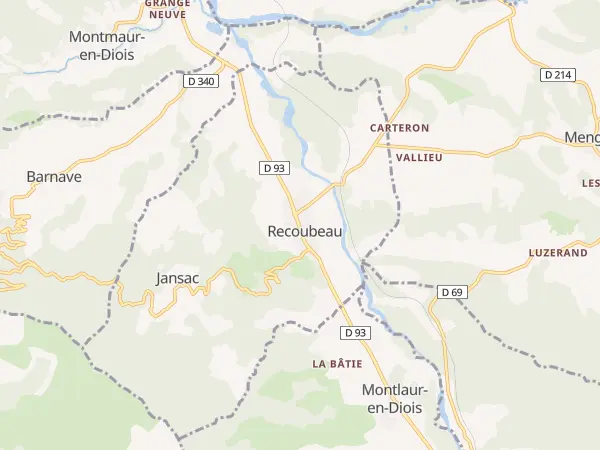 Plan de Recoubeau-Jansac