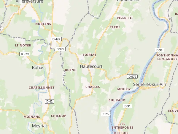 Plan de Hautecourt-Romanèche