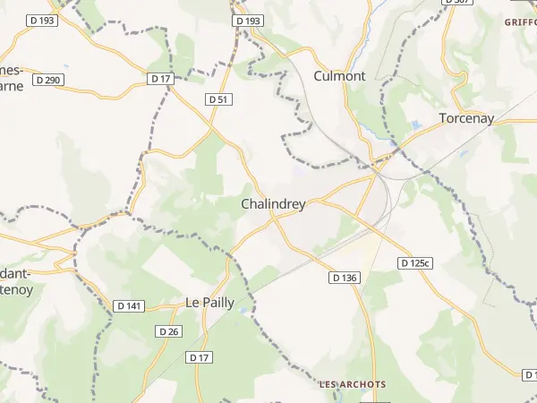 Plan de Chalindrey