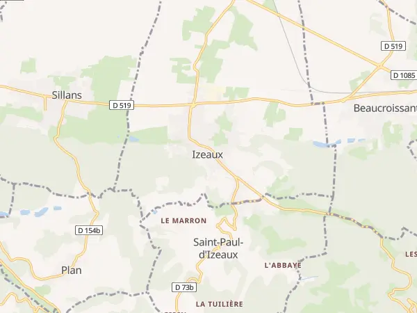 Plan de Izeaux