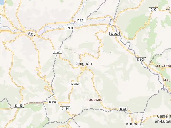 Plan de Saignon
