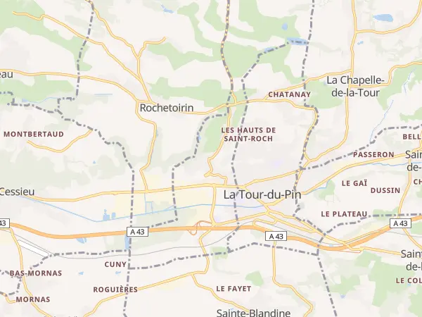 Plan de Saint-Jean-de-Soudain