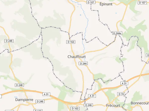 Plan de Chauffourt