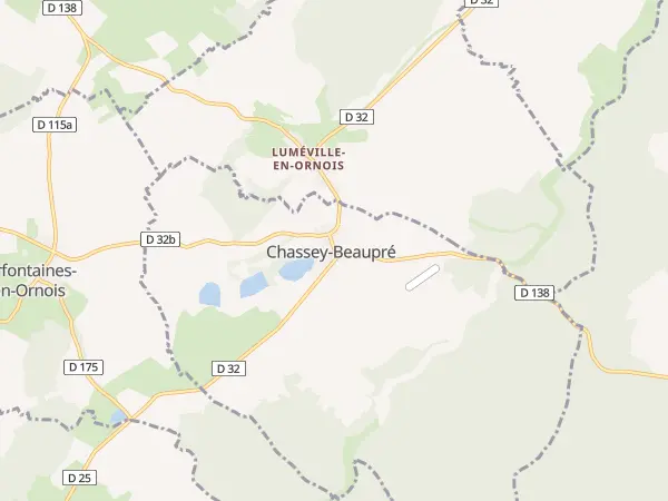 Plan de Chassey-Beaupré