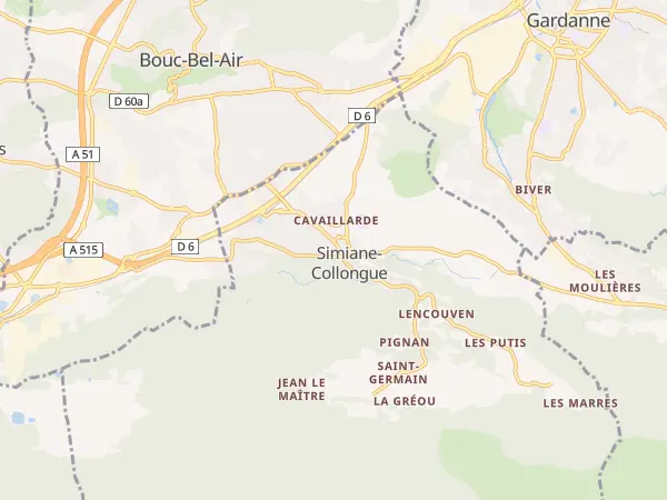 Plan de Simiane-Collongue