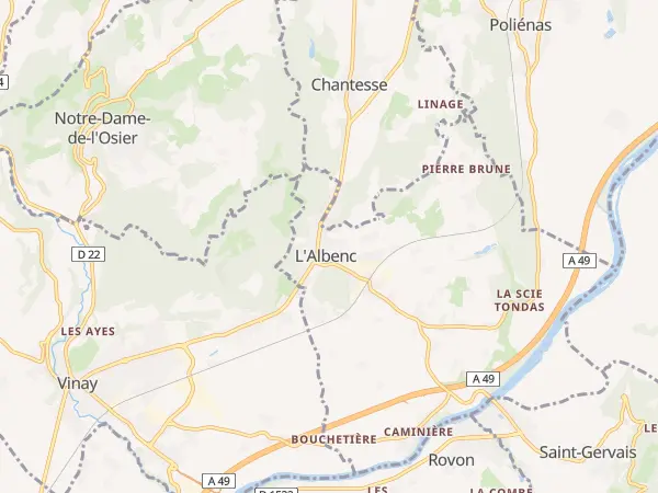 Plan de L’Albenc