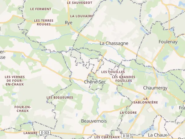 Plan de Chêne-Sec