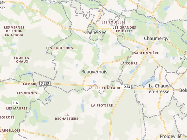 Plan de Beauvernois