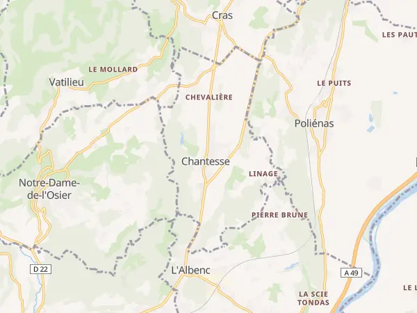 Plan de Chantesse