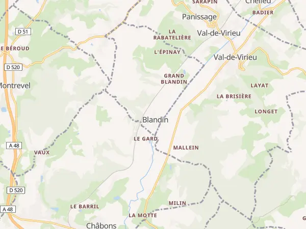 Plan de Blandin