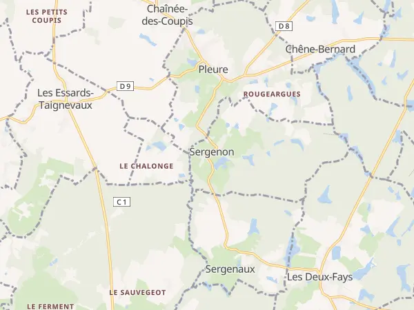 Plan de Sergenon