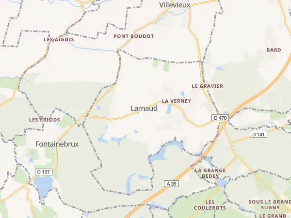 Plan de Larnaud