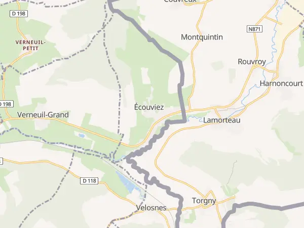Plan de Écouviez