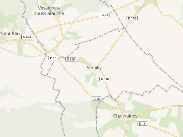 Plan de Semilly