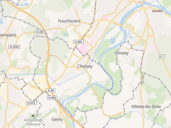 Plan de Choisey