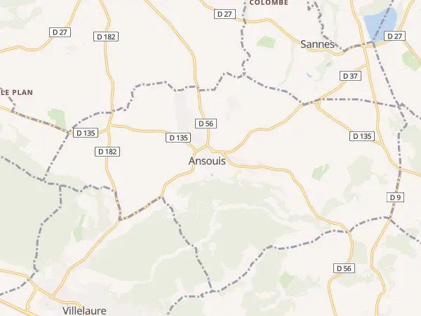 Plan de Ansouis