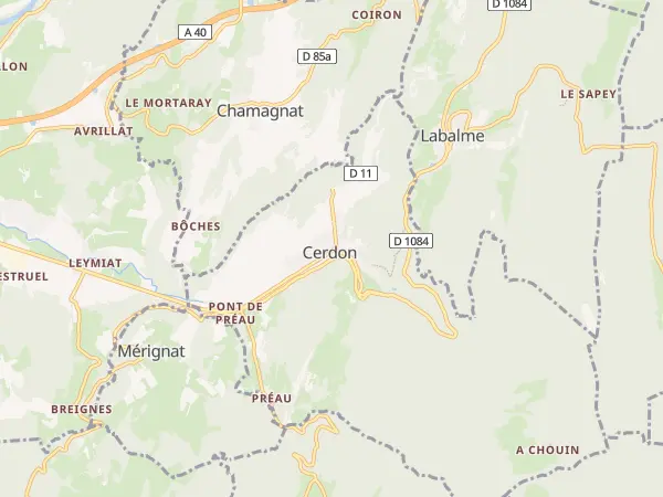 Plan de Cerdon