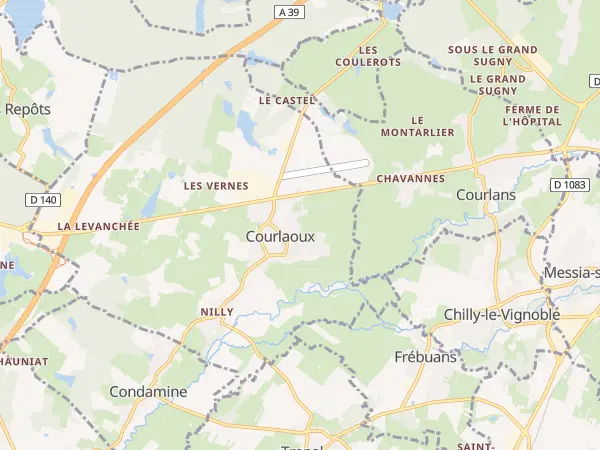 Plan de Courlaoux