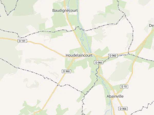 Plan de Houdelaincourt