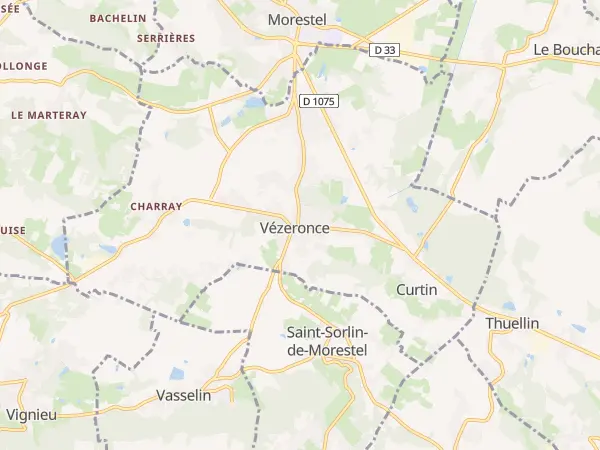 Plan de Vézeronce-Curtin