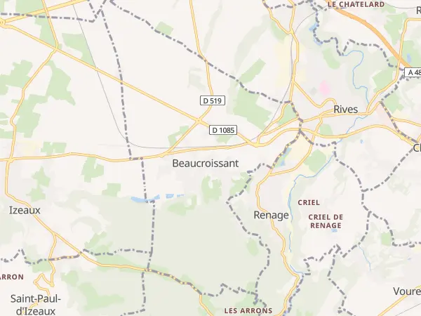 Plan de Beaucroissant
