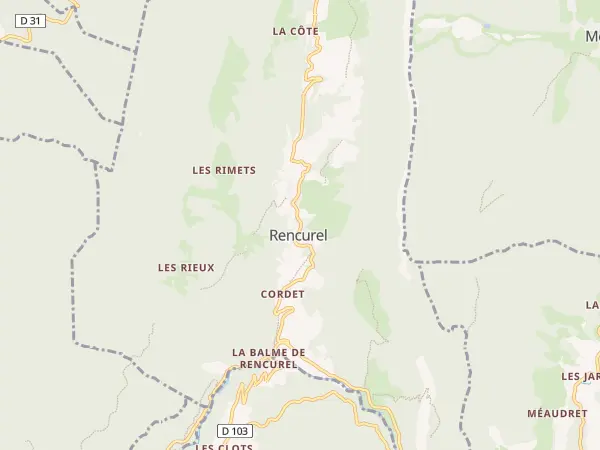 Plan de Rencurel