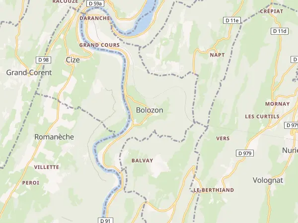 Plan de Bolozon
