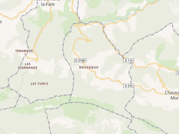 Plan de Roussieux