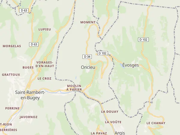 Plan de Oncieu