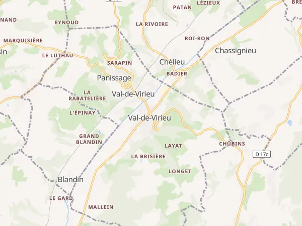 Plan de Val-de-Virieu
