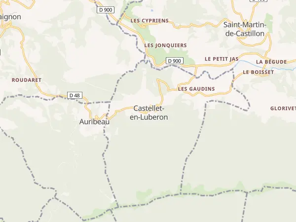 Plan de Castellet-en-Luberon
