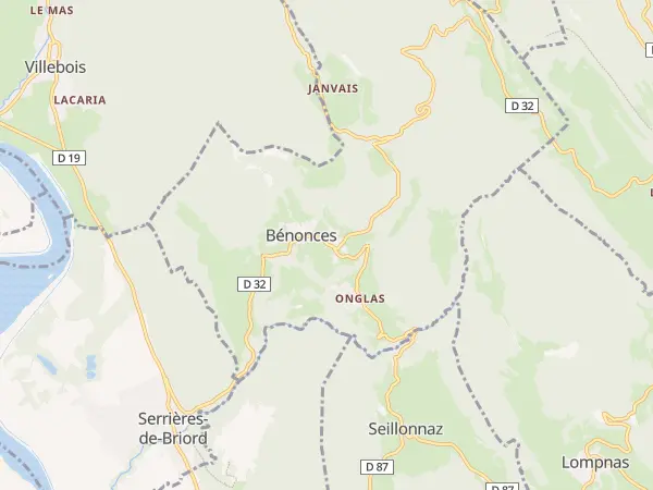 Plan de Bénonces