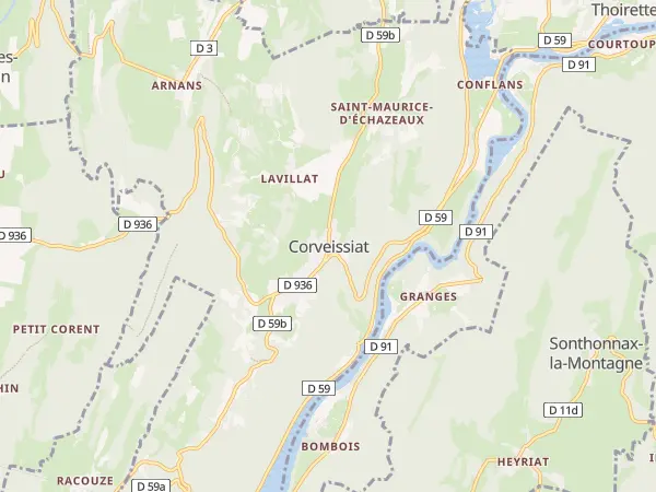 Plan de Corveissiat
