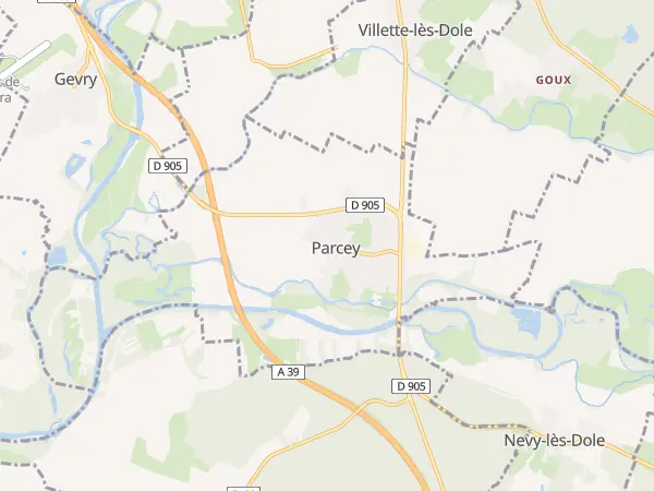 Plan de Parcey