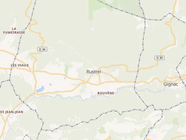 Plan de Rustrel