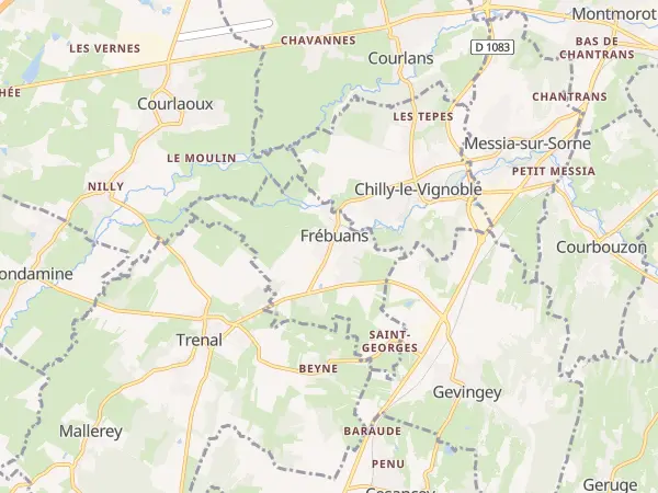 Plan de Frébuans