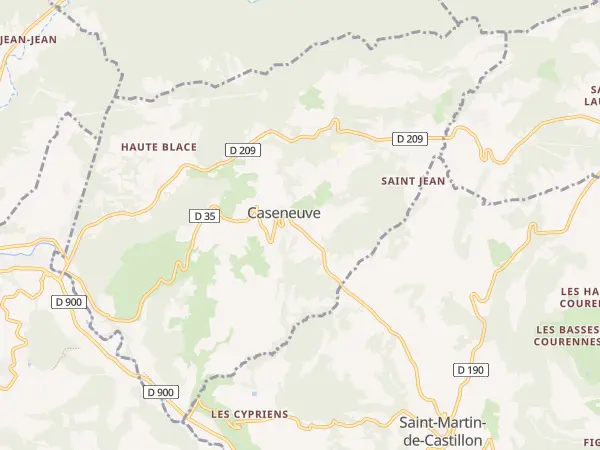 Plan de Caseneuve