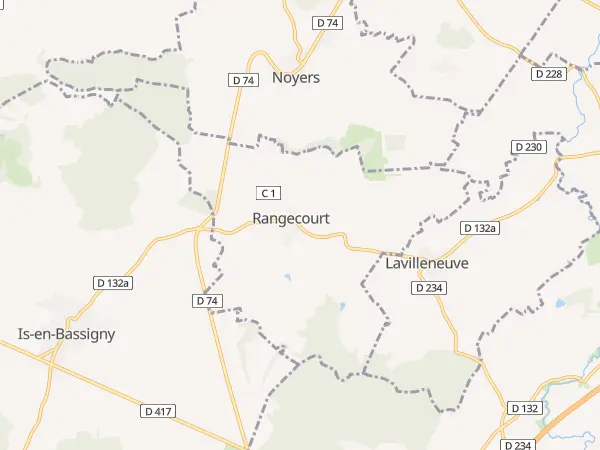 Plan de Rangecourt
